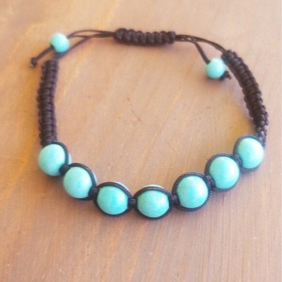 Natural Stone Turquoise or Lapis Lazul Bracelets - Picture 6 of 6